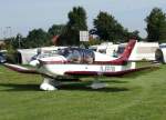 Robin DR 400 D-EEOV, Robin DR-400-180 Regent, 2008.08.16, EDLG, Goch (Asperden), Germany