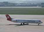 Helvetic Airways/Fokker 100/Stuttgart/24.04.10  ...  Matthias Weber 27.04.2010
