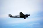 Junkers Ju52 3m der Lufthansa Stiftung -D-AQUI- beim �berflug Rwy ...