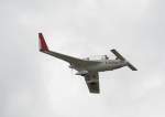 Entenflugzeug D-EDGH beim �berflug ...  Frank Maczkowicz 15.05.2010