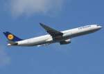 Lufthansa Lufthansa, D-AIKF, Airbus A 330-300 (Witten), 2010.04.10, FRA, Frankfurt, Germany