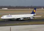 Lufthansa Lufthansa, D-AIFF, Airbus A 340-300 (Delmenhorst), 2010.03.03, DUS, D�sseldorf, Germany