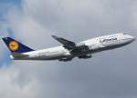 Lufthansa, D-ABVR, Boeing 747-400 (K�ln), 2010.04.10, FRA, Frankfurt, Germany  ...