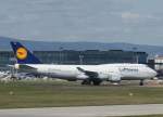 Lufthansa, D-ABTD, Boeing 747-400 M (Hamburg), 2010.04.10, FRA, Frankfurt, Germany ...