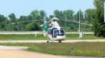 karlsruhe-baden-baden-fkb Eurocopter EC-155 B Dauphin 
Polizei Baden-W�rttemberg
Baden-Airpark
22.05.10
