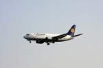 Lufthansa Reg.: D-ABEB Hersteller: BOEING Typ: 737-330 Serien Nr.: 251481 Baujahr: 1991 Erstflug: 21.06.1991 mit dem Taufnamen Xanten aufgenommen am 22.05.2010 auf dem Flughafen Frankfurt am Main