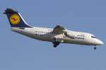 frankfurt-am-main-fra Lufthansa - City Line, D-AVRF, BAe-Avro, ARJ85, 24.04.2010, FRA, Frankfurt, Germany 



