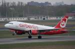 A319 Air Berlin A 319-112 D-ABGJ beim Start in Berlin-Tegel am 24.04.2010