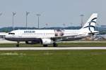 A320 Takeoff A320/Aegean/M�nchen/MUC/25.05.2010.

