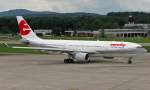 A330 Eurofly Airbus A330-223 , rollt zum Start auf Rwy 28.  Z�rich, 17.Aug. 2007