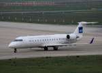 berlin-tegel-txl Cimber Air Canadair Regjet CRJ200ER OY-RJB in Diensten von SAS am 24.04.2010 bei der Ankunft in Berlin-Tegel