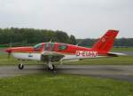 D-EUHU, Socata TB-20 Trinidad, 2009.04.19, EDLD, Dinslaken (Schwarze Heide), Germany ...
