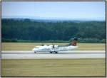 Lufthansa ATR 72-500 der Lufthansa Regional gelandet auf dem Flughafen Dresden. (Titel ge�ndert)