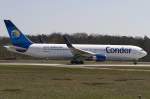 Condor Condor, D-ABUE, Boeing, B767-330, 24.04.2010, FRA, Frankfurt, Germany 


