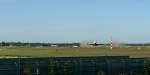 berlin-tegel-txl Wirbelte eine Menge Staub auf. Der erste Airbus A380-800 der Lufthansa, mit dem Namen 'Frankfurt am Main', beim Start auf der 08L in Berlin-Tegel. Foto:03.06.2010 