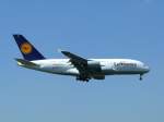 Lufthansa Lufthansa 'Frankfurt am Main'; D-AIMA; Airbus A380-841. Flughafen D�sseldorf. 03.06.2010.