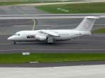 BAe 146 WDL Aviation; D-AWUE; British Aerospace BAe 146-200. Flughafen D�sseldorf. 02.06.2010.