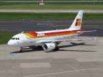 A319 Iberia; EC-KOY; Airbus A319-111. Flughafen D�sseldorf. 04.06.2010.