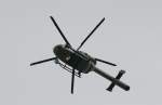 stuttgart-str Ein MD Helicopter MD-900 Explorer der Polizei Baden-W�rttemberg �berfliegt den Flughafen Stuttgart am 02.06.10