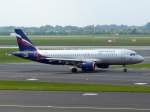 A320 Aeroflot; VP-BWI; Airbus A320-214. Flughafen D�sseldorf. 28.05.2010.