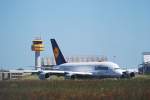Lufthansa Der Lufthansa Airbus A380-800 D-AIMA Frankfurt am Main in Hamburg Fuhlsb�ttel am 03.06.10