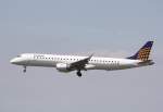 munchen-muc Lufthansa Cityline Embraer ERJ 195 D-AEBD Flughafen M�nchen 06.06.2010