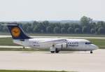 Avro RJ85 Lufthansa Cityline Rj 85 D-AVRA Flughafen M�nchen 06.06.2010
