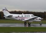G-CFBX, Beechcraft C-90 GTI King Air, 2009.11.14, EDLD, Dinslaken (Schwarze ...