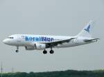 Koral Blue; SU-KBB; Airbus A319-112. Flughafen D�sseldorf. 28.05.2010.  ...