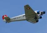 Junkers HB-HOT, Junkers Ju-52/3m, 2009.08.01, �berflug bei Schlo� Dyck, J�chen, Germany
