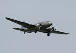 berlin-schonefeld-sxf Air Service Berlin C-47B D-CXXX im Landeanflug auf dem Flughafen Berlin-Sch�nefeld am 06.06.2010