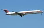 Meridiana I-SMEV in Challes de Gaulle (Paris)  ...