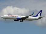 AnadoluJet; TC-JHI; Boeing 737-8FH. Flughafen Frankfurt/Main. 12.06.2010.  ...