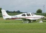 N742C, Cirrus SR-20, 2009.07.19, EDMT, Tannheim (Tannkosh 2009), Germany  ...