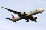 Emirates, A6-EBI, Boeing, B777-36N, ...  Kurt Greul 23.06.2010