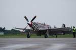 north-american North American P-51D Mustang Spannweite:11,28m L�nge:9,83m H�chstgeschwindigkeit:703km/h Reichweite:3347km auf der ILA Berlin-Sch�nefeld am 12.06.10