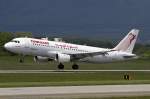 A320 Tunisair, TS-IMD, Airbus, A320-211, 08.05.2010, GVA, Geneve, Switzerland 


