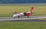 dusseldorf-dus DHC-8-402 Q Dash 8 der Air Berlin, D-ABQJ, rollt auf dem 'taxyway' in Dus - 07.06.2010