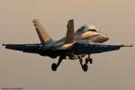 Landung F-18 Hornet/Swiss Air ...  Johann Watz 30.06.2010