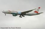 P�nktlich 9:15 Uhr am 5.9.2007 setzte die Boeing 777-2Z9 ER ...