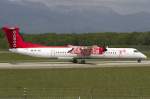 Baaboo, HB-JQB, deHavilland, DHC-8-402, ...  Kurt Greul 04.07.2010