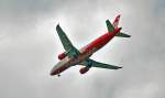 A 320-214 D-ABDX Air Berlin im Landeanflug auf D�sseldorf - ...