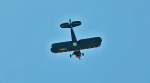 UL-Doppeldecker D-MOEK �ber K�nigswinter ...  Rolf Reinhardt 13.07.2010