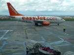 Easyjet B 737-73V Abfertigung ...  Kevin G. 15.07.2010