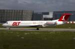 OLT, D-AOLG, Fokker, F-100, 04.06.2010, XFW, Hamburg-Finkenwerder, Germany  ...
