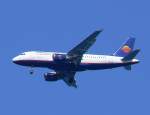 Hamburg International A 319-112 D-AHIN im Landeanflug auf Korfu am ...