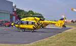 EC-145 (Bk 117C-2) D-HLRG ADAC vor der ADAC-Halle in Bonn-Hangelar ...