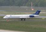 Blue Line Fokker 100 ...  Frank Maczkowicz 17.08.2010