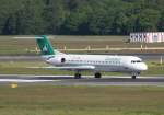 Carpatair Fokker 100 YR-FKA ...  Frank Maczkowicz 19.08.2010