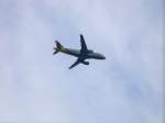 A319 Germanwings, A319 im Landeanflug auf Hamburg. Aufgenommen am 13.08.10.